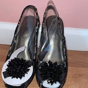 Black heels